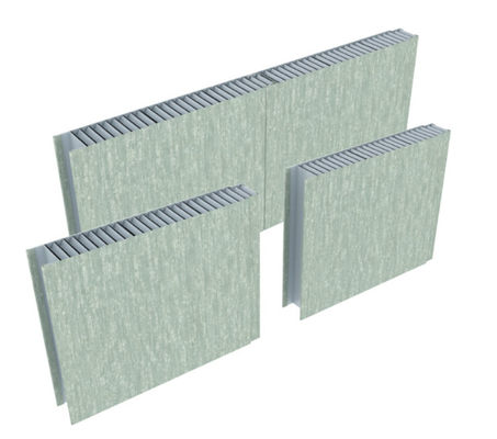 comprar Alinhando a laminação de alumínio 25mm do PVC dos painéis de parede do favo de mel Fabricação em linha