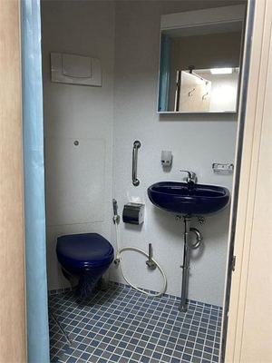 comprar Pre Fab Modular Toilet Office Washroom impermeável Fabricação em linha