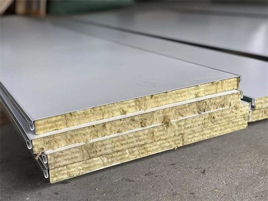 comprar Isolação acústica dos painéis de parede de Rockwool na cor de Ral Fabricação em linha